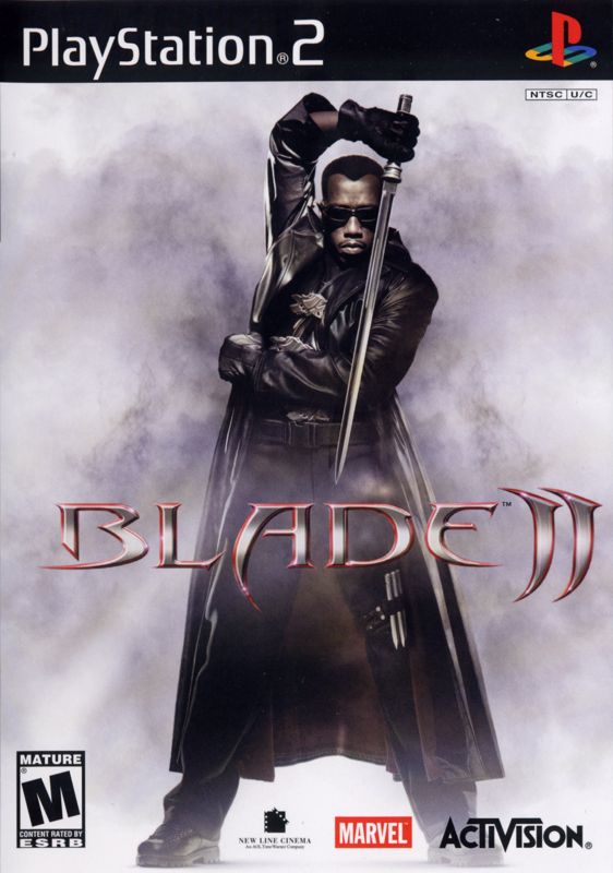 Blade II box art for Playstation 2